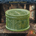 Ranger’s Vault Dice Storage | Secure Screw-Top Dice Box | DND Dice Holder | Fantasy Dice Vault for Tabletop RPG | Holds 1 Set