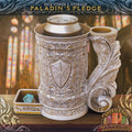 DND Paladin’s Flask Dice Tower | Dice Storage Tankard + Drinks Holder | RPG Dice Vault | Gift for Dungeon Masters & Players