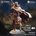 Sactarin | Male Elf Fighter Ranger | 32mm / 28mm / 75mm | Ideal for Tabletop RPGs | Dungeons and Dragons - Dm Stash