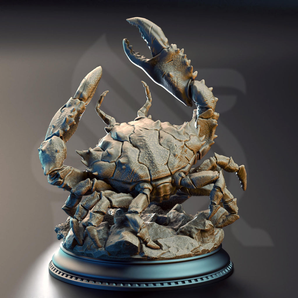 Snippy Bladeclaw Crab | Familiar NPC Monster Enemy Pirate| 32mm / 28mm / 75mm | Ideal for Tabletop RPGs | Dungeons and Dragons - Dm Stash