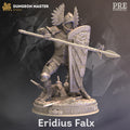 Eridus | Human Elf Fighter Paladin | 32mm / 28mm / 75mm | Ideal for Tabletop RPGs | Dungeons and Dragons - Dm Stash