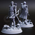 Irinax's Chosen | Male Drow Dark Elf Fighter Ranger | 32mm / 28mm / 75mm | Ideal for Tabletop RPGs | Dungeons and Dragons - Dm Stash