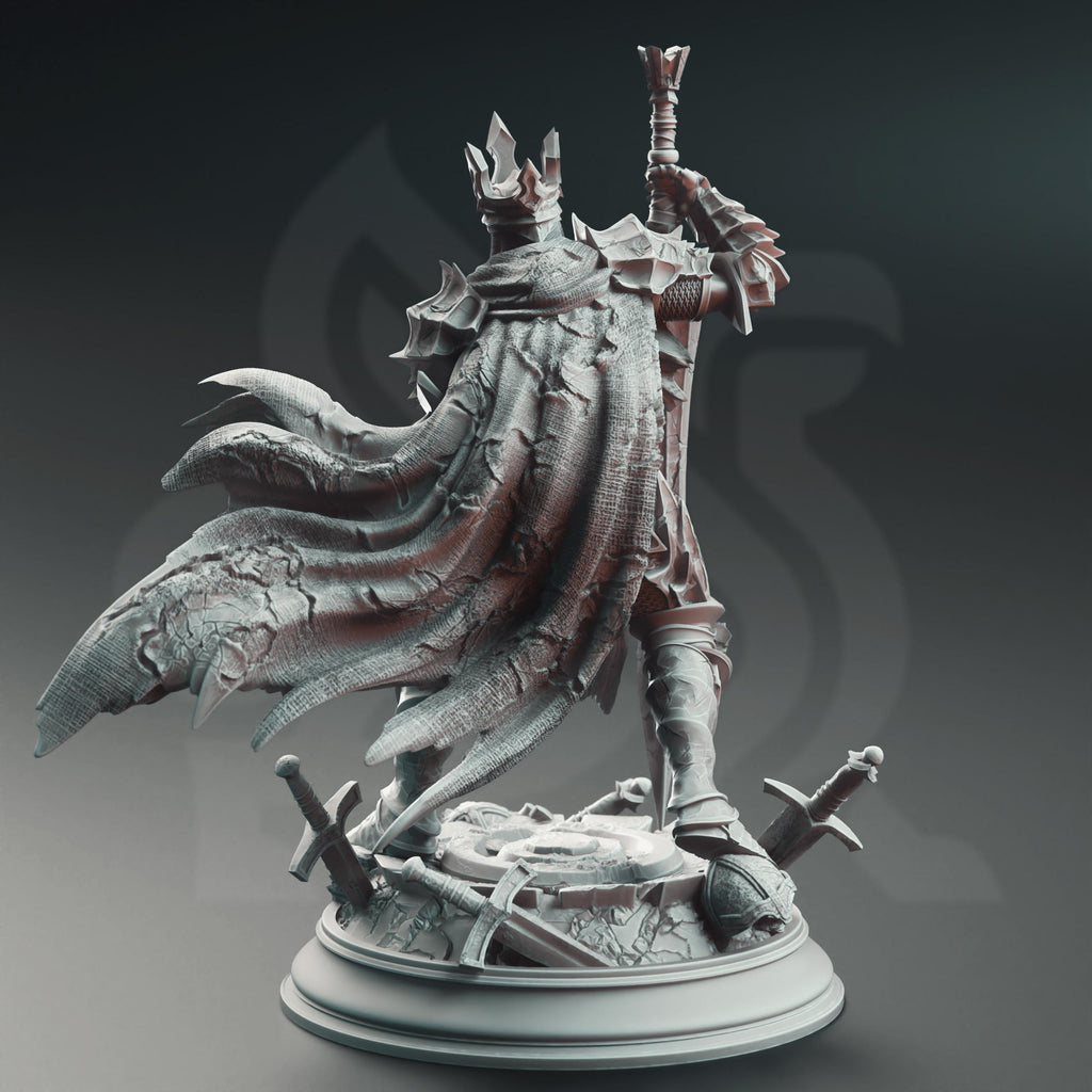 Ser Elias the Forgotten| Human Knight Fighter Paladin | 32mm / 28mm / 75mm | Ideal for Tabletop RPGs | Dungeons and Dragons - Dm Stash