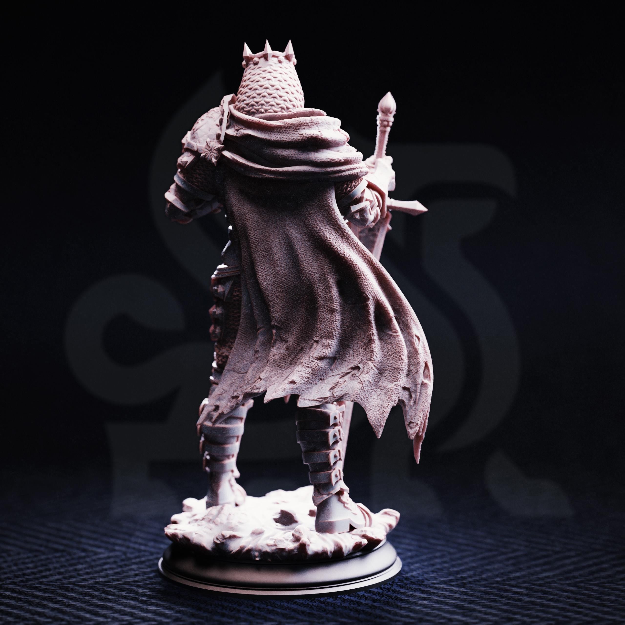 Ridan The Everlasting Skeleton | D&D Lich BBEG DND Miniature | 32mm Resin RPG Figure Dungeons and Dragons
