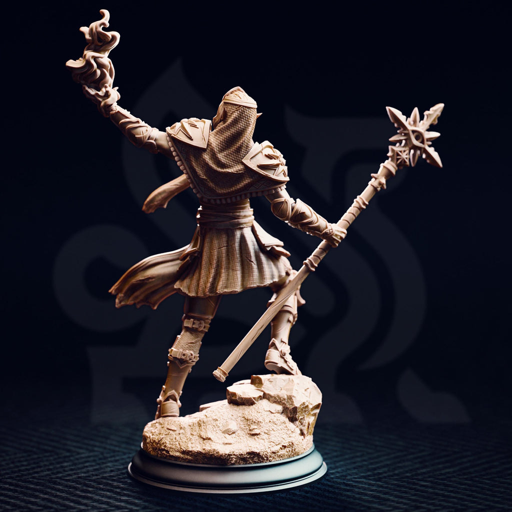 Hand Of Seroca | Elf Fighter Mage Warlock Fighter Paladin | 32mm / 28mm / 75mm | Ideal for Tabletop RPGs | Dungeons and Dragons - Dm Stash