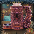DND Bard’s Flask Dice Tower | Dice Storage Tankard + Drinks Holder | RPG Dice Vault | Gift for Dungeon Masters & Players
