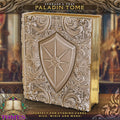 Paladin Dice Tower Book | Dungeons & Dragons Dice Storage Tome | RPG Dice Tray | Bardic Gift | TTRPG Accessory Organiser