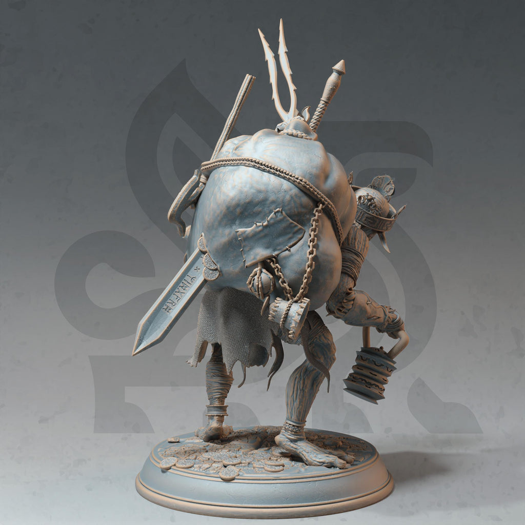 Mana Goblin Greed | Monster Enemy NPC Villian | 32mm / 28mm / 75mm | Ideal for Tabletop RPGs | Dungeons and Dragons - Dm Stash