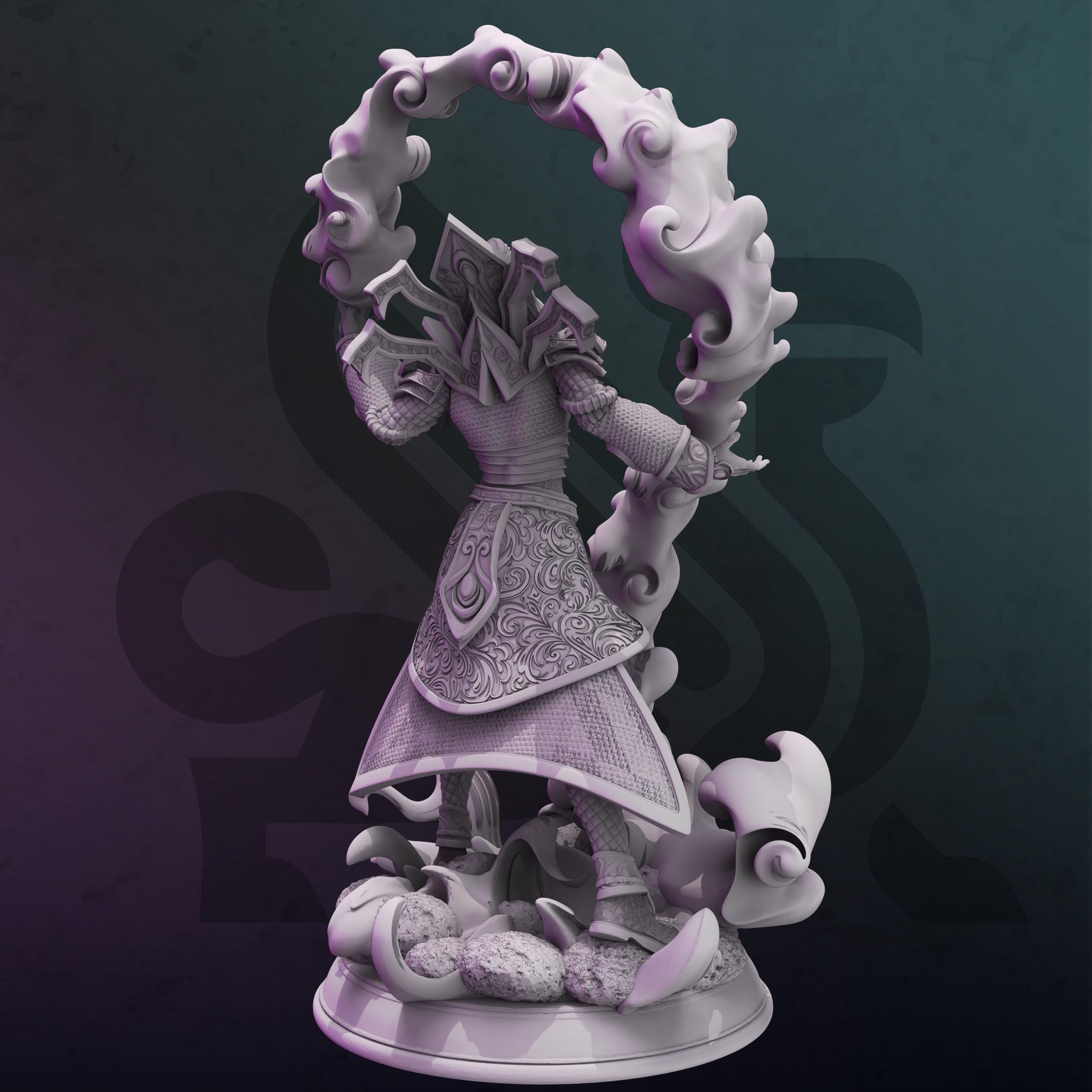 Irivyl | Female Elf Drow Mage Wizard Sorcerer| 32mm / 28mm / 75mm | Ideal for Tabletop RPGs | Dungeons and Dragons - Dm Stash