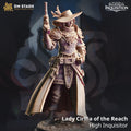 Lady Cirilia Of The Reach | Human Gunslinger Ranger | 32mm / 28mm / 75mm | Ideal for Tabletop RPGs | Dungeons and Dragons - Dm Stash