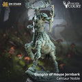 Gungnir Of House Jernbark | Centaur Fighter Paladin Noble | 32mm / 28mm / 75mm | Ideal for Tabletop RPGs | Dungeons and Dragons - Dm Stash