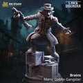 Manic Goblin Gangster | Monster Enemy NPC Villian | 32mm / 28mm / 75mm | Ideal for Tabletop RPGs | Dungeons and Dragons - Dm Stash