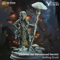 Cordelia the Halfling Druid DND Miniature | 32mm Resin RPG Figure Dungeons and Dragons