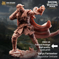 Varys Farseeker Sorcerer DND Miniature | 32mm Resin RPG Figure Dungeons and Dragons