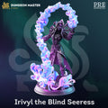 Irivyl | Female Elf Drow Mage Wizard Sorcerer| 32mm / 28mm / 75mm | Ideal for Tabletop RPGs | Dungeons and Dragons - Dm Stash