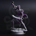 Servant of Vaesirak | Drow Dark Elf Paladin Fighter | 32mm / 28mm / 75mm | Ideal for Tabletop RPGs | Dungeons and Dragons - Dm Stash