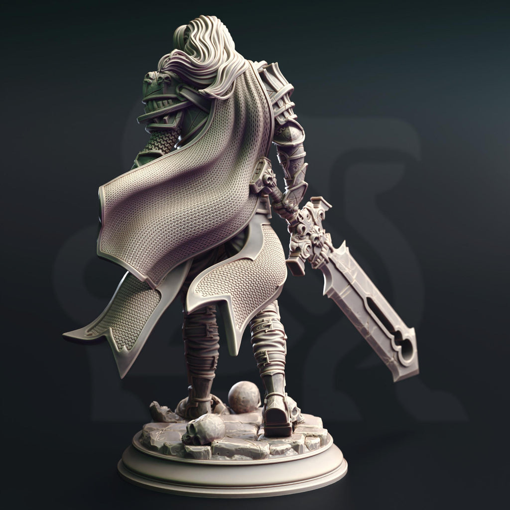 Ser Gaston | Vampire Lord Monster Curse Of Strahd | 32mm / 28mm / 75mm | Ideal for Tabletop RPGs | Dungeons and Dragons - Dm Stash
