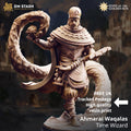 Ahmarai | Elf Wizard Chronomancer Sorcerer | 32mm / 28mm / 75mm | Ideal for Tabletop RPGs | Dungeons and Dragons - Dm Stash