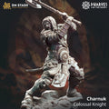 Charnuk | Goliath Fighter Barbarian Paladin | 32mm / 28mm / 75mm | Ideal for Tabletop RPGs | Dungeons and Dragons - Dm Stash