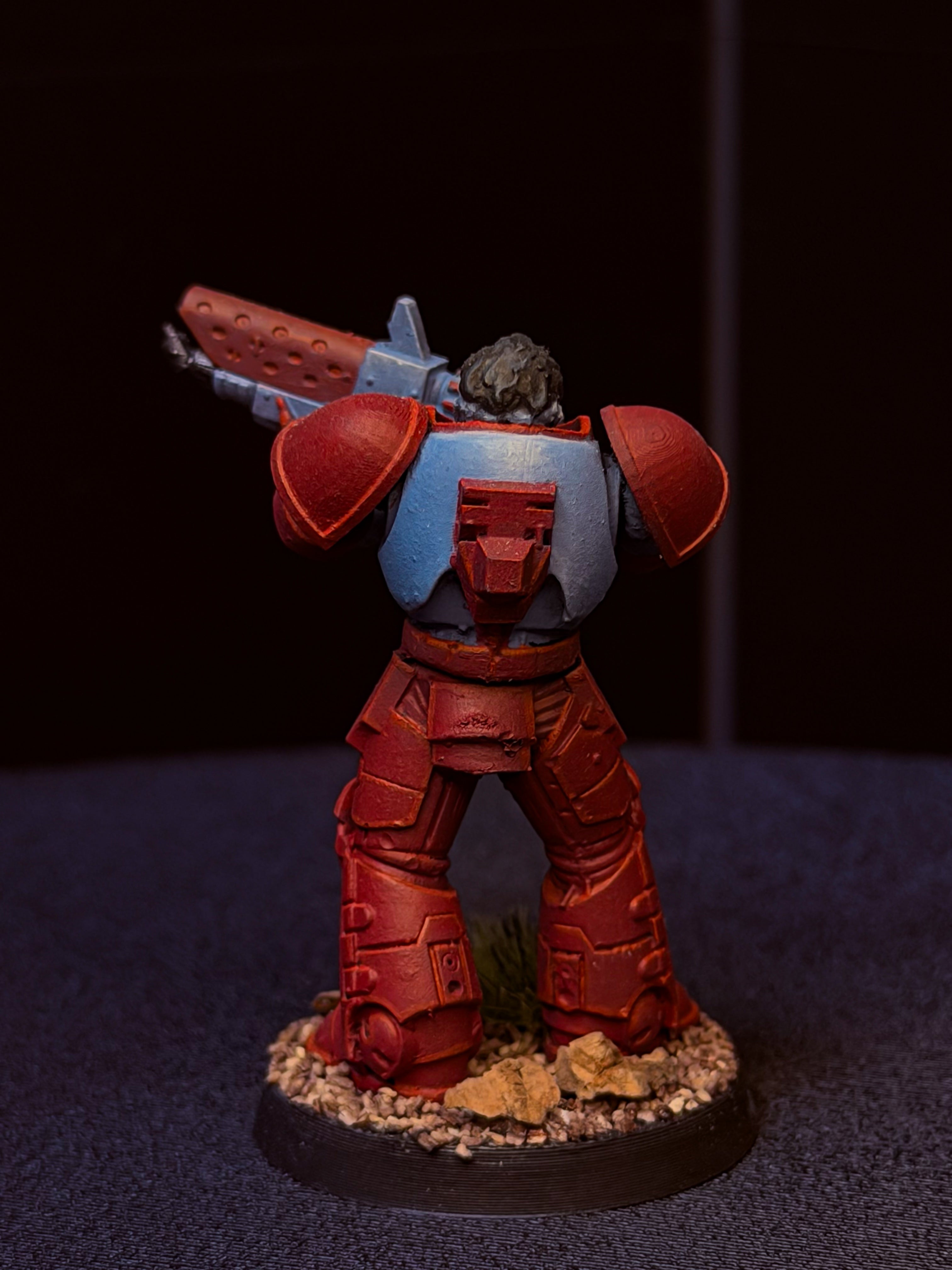 Pre-Painted Space Marine | Omni-Man Inspired | Hand-Painted Sci-Fi Miniature | Invincible Fan Art