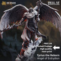 Tyrius the Reborn Angel DND Miniature | 32mm Resin RPG Figure Dungeons and Dragons
