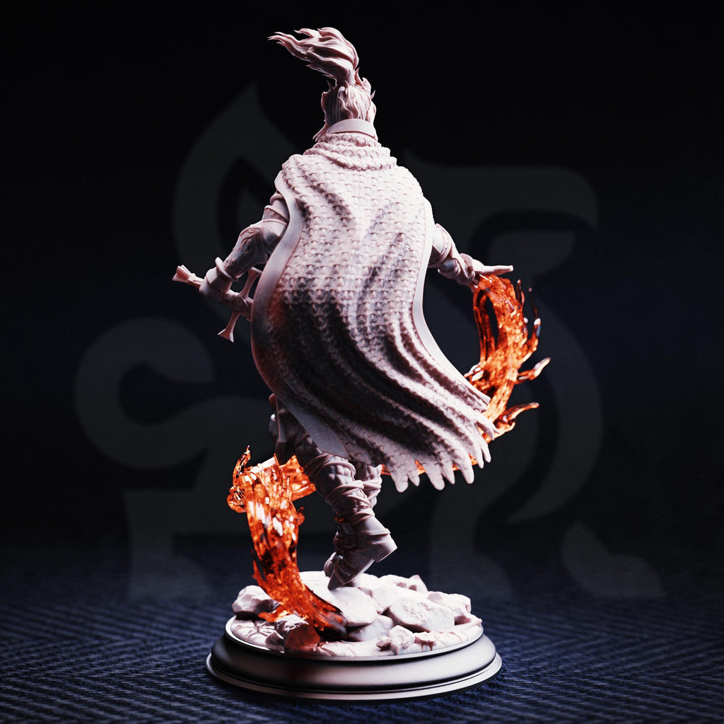 Selrina Battlemage | Female Human Paladin Mage Cleric | 32mm / 28mm / 75mm | Ideal for Tabletop RPGs | Dungeons and Dragons - Dm Stash
