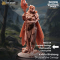 Kahlia Birdsong Elf Druid DND Miniature | 32mm Resin RPG Figure Dungeons and Dragons