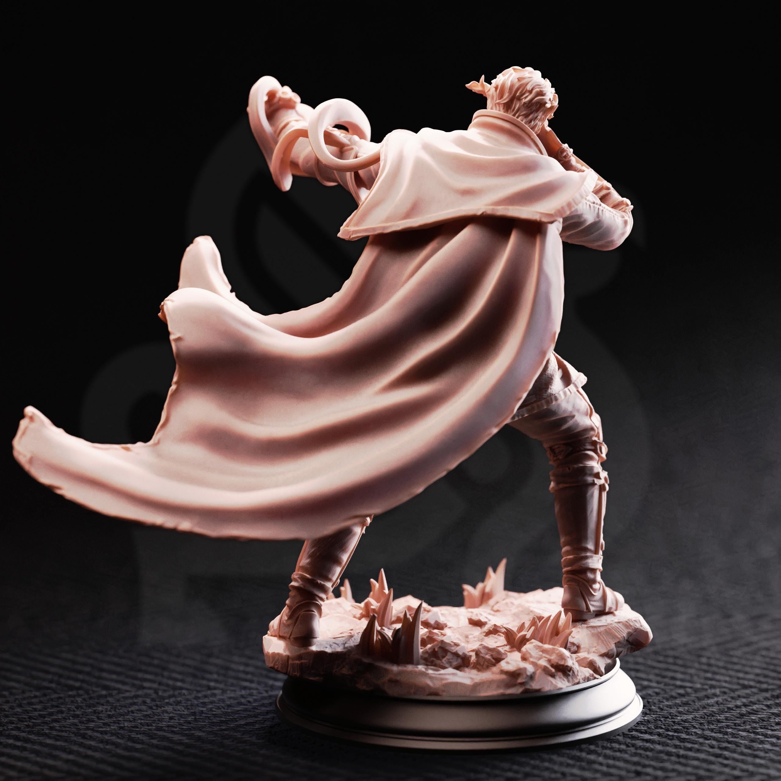 Varys Farseeker Sorcerer DND Miniature | 32mm Resin RPG Figure Dungeons and Dragons