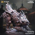 War Owlbear | 'Old Betty' DND Miniature | 32mm Resin RPG Figure Dungeons and Dragons