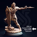 Seroca's Devout Design 3 | Elf Fighter Rogue Cultist Enemy | 32mm / 28mm / 75mm | Ideal for Tabletop RPGs | Dungeons and Dragons - Dm Stash