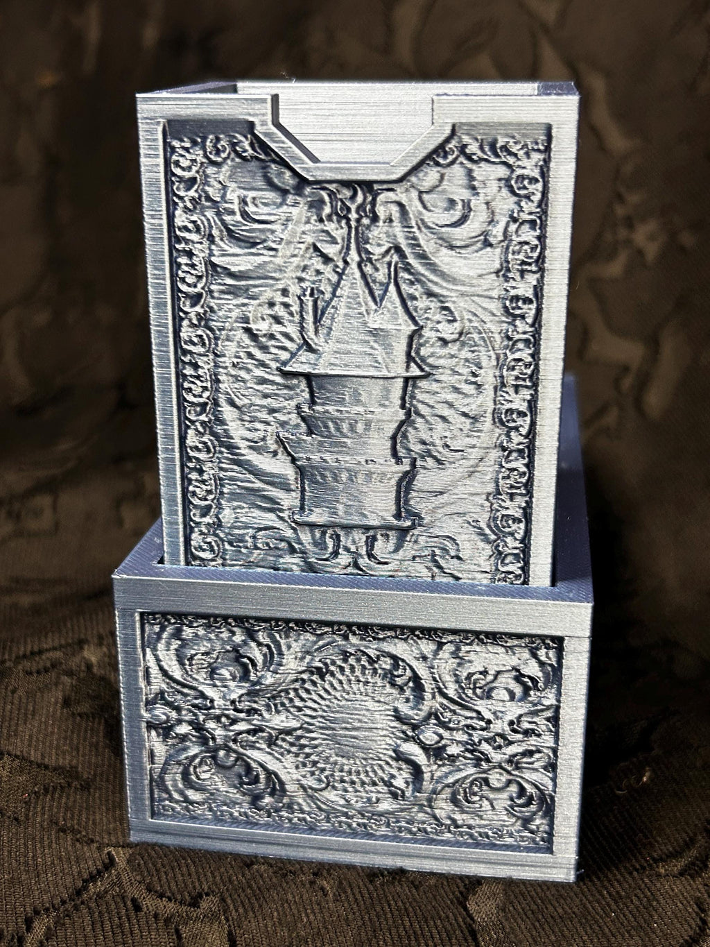 Foldable Dice Tower | Fairytale Tower Dice Roller | Portable DND Dice Tower | Compact RPG Dice Tower | Tabletop Gaming Accessory