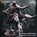 Sir Enidus | Human Elf Gunslinger Paladin Knight Fighter | 32mm / 28mm / 75mm | Ideal for Tabletop RPGs | Dungeons and Dragons - Dm Stash