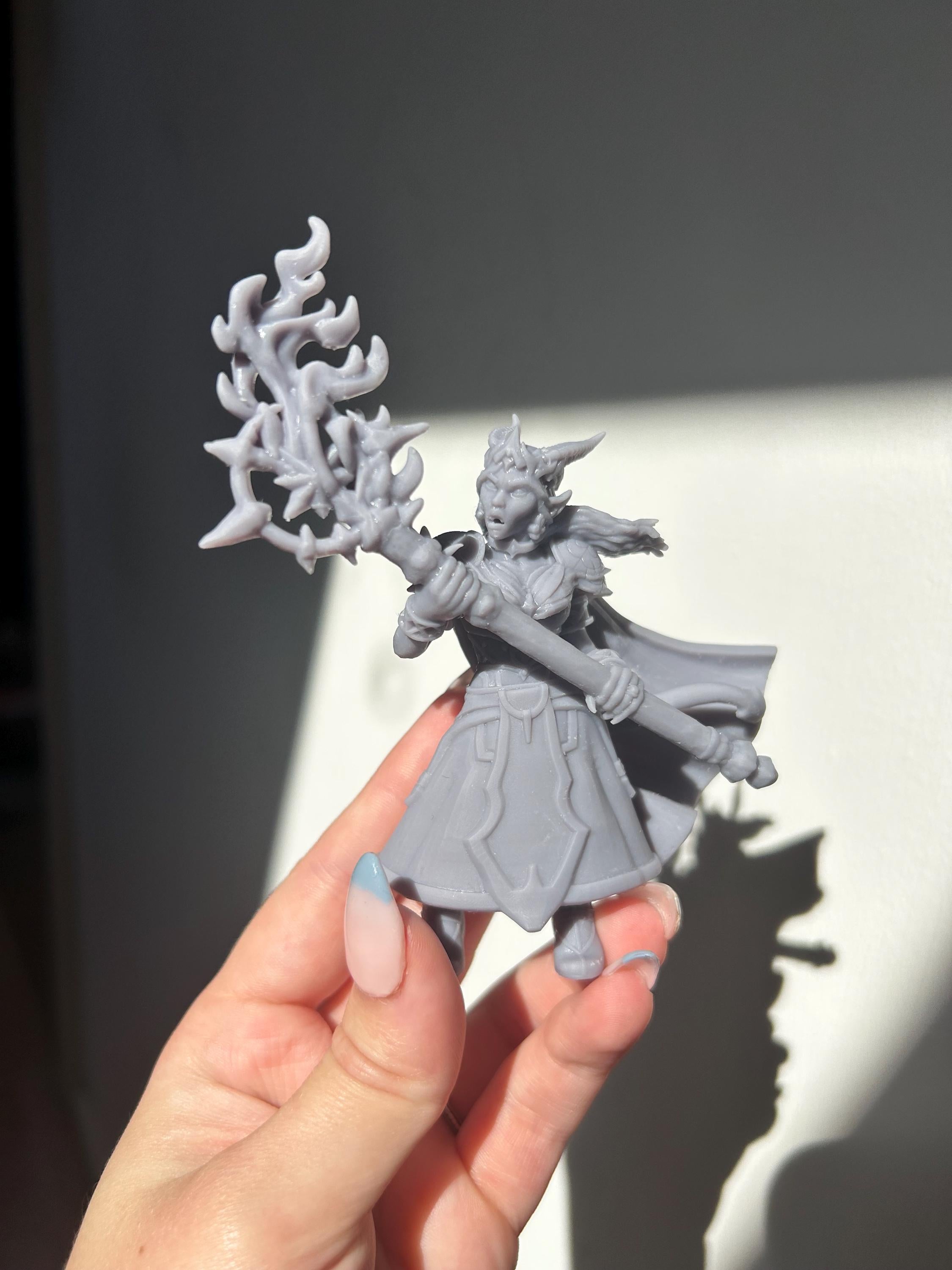 Turn Your HeroForge Mini Into a 75mm Scale Statue Figure | Nerdy Unique Gift | Ideal for Tabletop RPGs | Dungeons and Dragons