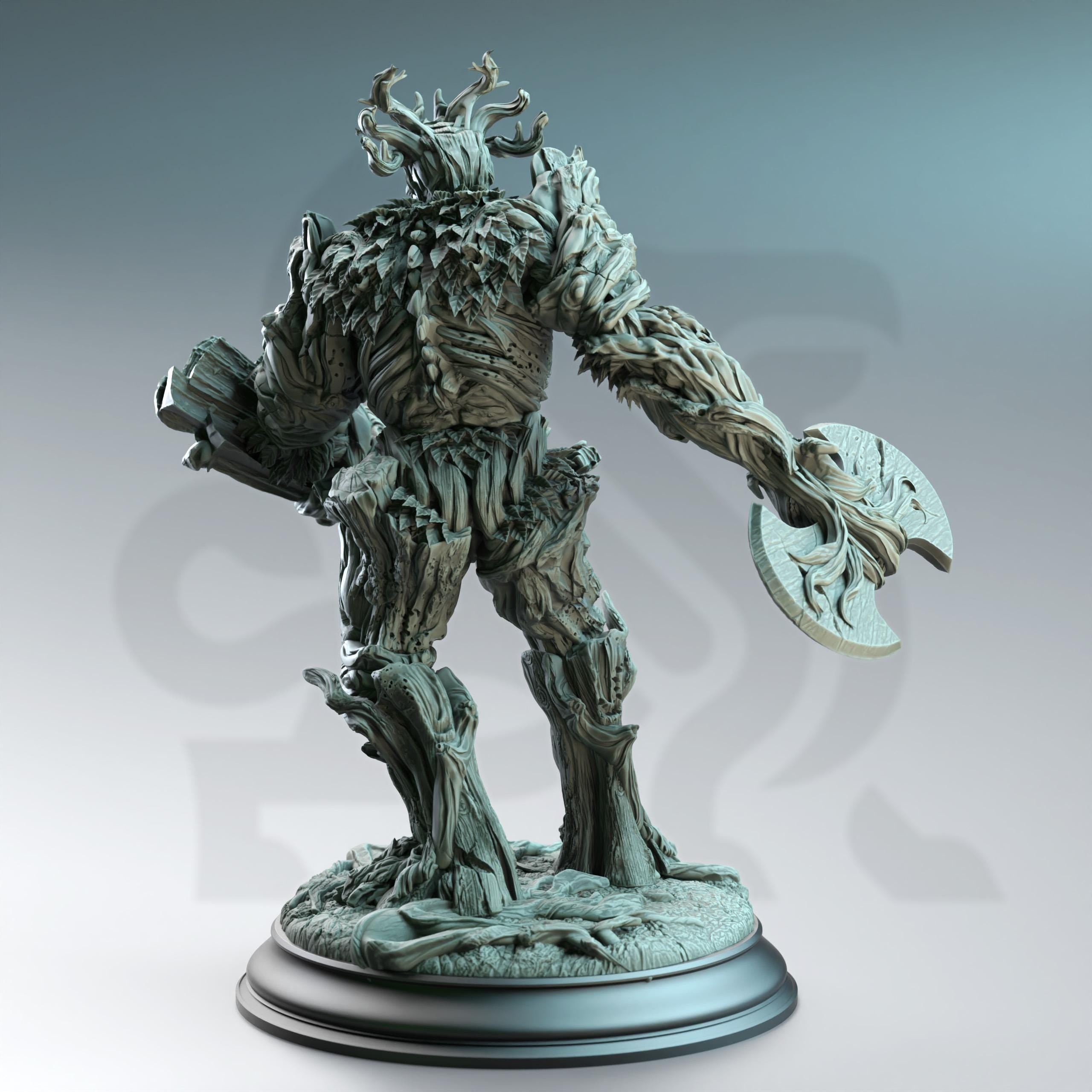 Trotstaka The Vengeful | Treant Monster Enemy | 32mm / 28mm / 75mm | Ideal for Tabletop RPGs | Dungeons and Dragons - Dm Stash