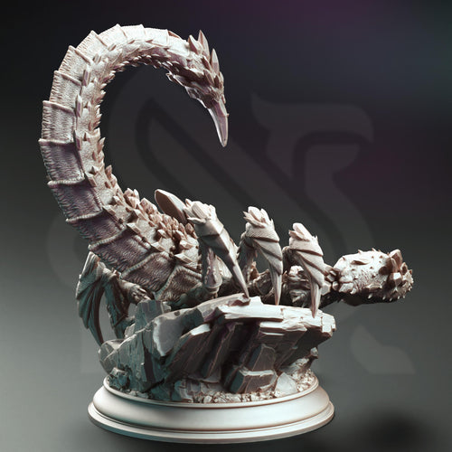 Crystalline Scorpion | Underdark Monster Enemy | 32mm / 28mm / 75mm | Ideal for Tabletop RPGs | Dungeons and Dragons - Dm Stash