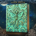 Luna Moth Tower Book | Dungeons & Dragons Dice Storage Tome | RPG Dice Tray | Bardic Gift | TTRPG Accessory Organiser