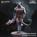 Minotaur Mob Boss DND Miniature | 32mm Resin RPG Figure Dungeons and Dragons