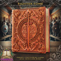 Fighter Dice Tower Book | Dungeons & Dragons Dice Storage Tome | RPG Dice Tray | Bardic Gift | TTRPG Accessory Organiser