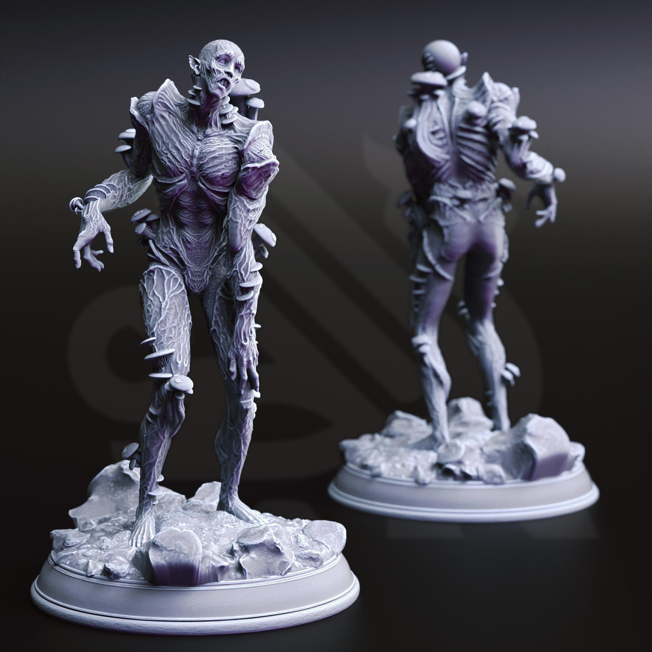 Myceloid Minion Fungal Puppet| Monster Enemy Underdark | 32mm / 28mm / 75mm | Ideal for Tabletop RPGs | Dungeons and Dragons - Dm Stash