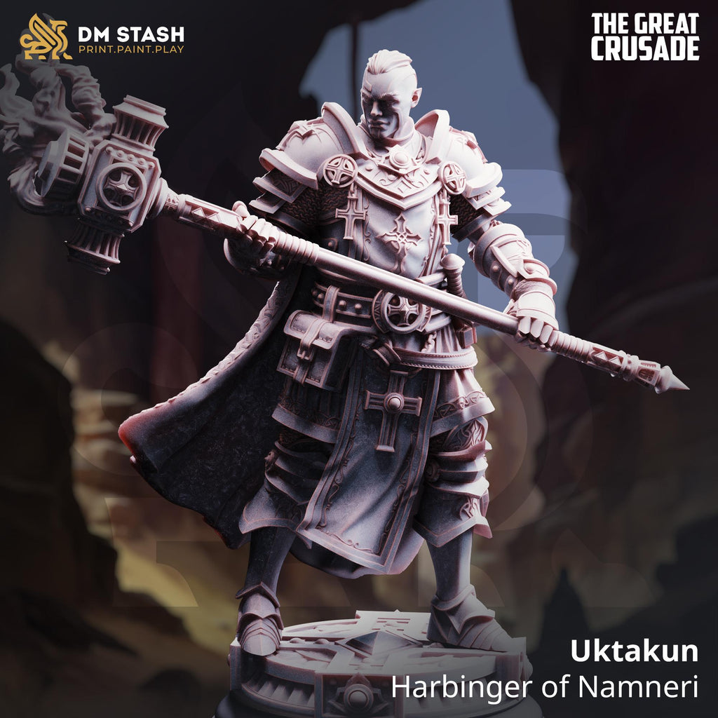 Utakun | Elf Fighter Mage Cleric Rogue Paladin | 32mm / 28mm / 75mm | Ideal for Tabletop RPGs | Dungeons and Dragons - Dm Stash