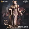 Madame Octavia | Female Tiefling Mage Bard Sorcerer Wizard | 32mm / 28mm / 75mm | Ideal for Tabletop RPGs | Dungeons and Dragons - Dm Stash