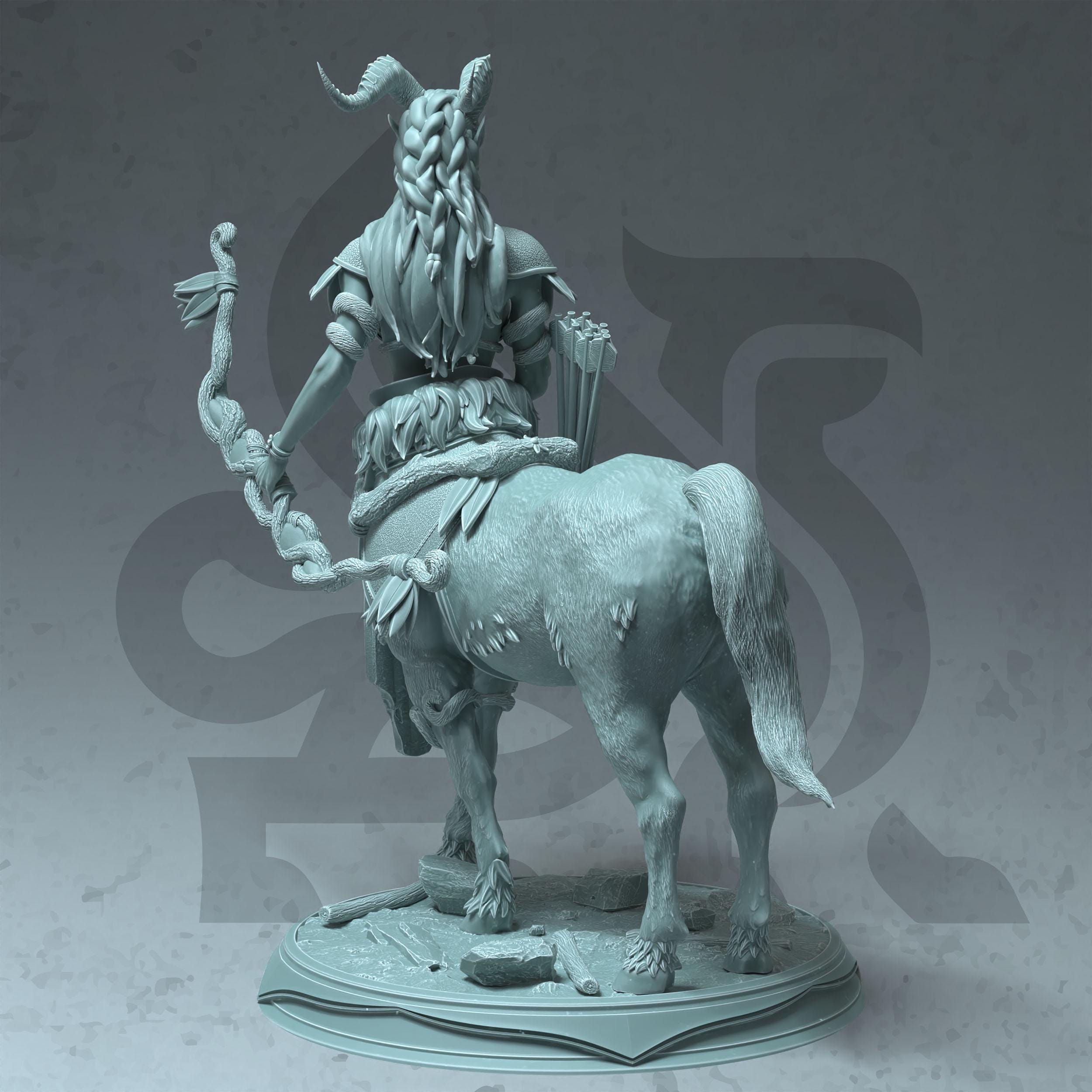Tanagor Centaur Ranger DND Miniature | 32mm Resin RPG Figure Dungeons and Dragons