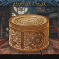 Artificer’s Vault Dice Storage | Secure Screw-Top Dice Box | DND Dice Holder | Fantasy Dice Vault for Tabletop RPG | Holds 1 Set