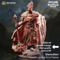 Glancalion Paladin DND Miniature | 32mm Resin RPG Figure Dungeons and Dragons