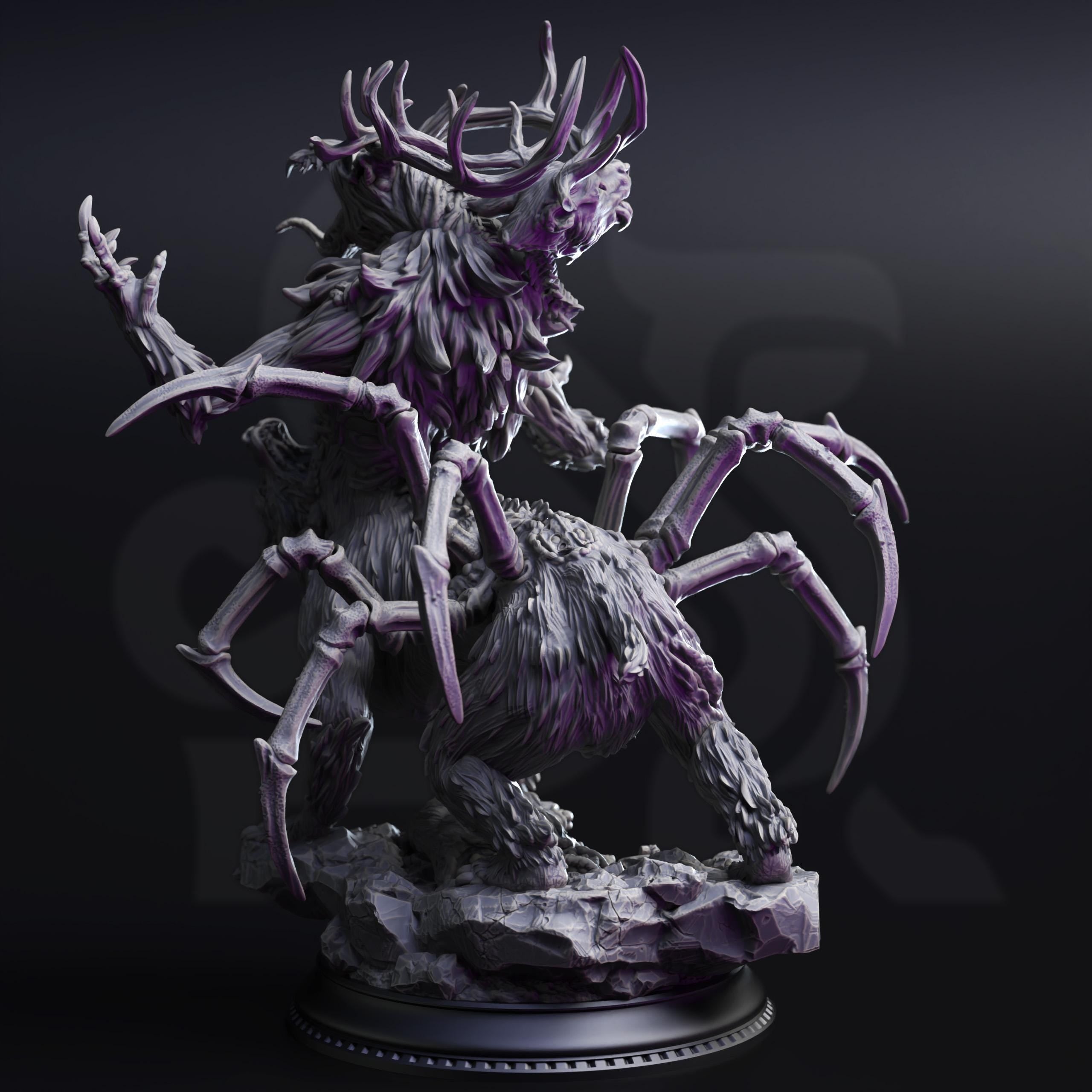 Mantharak | Familiar NPC Monster Enemy Spider Deer| 32mm / 28mm / 75mm | Ideal for Tabletop RPGs | Dungeons and Dragons - Dm Stash