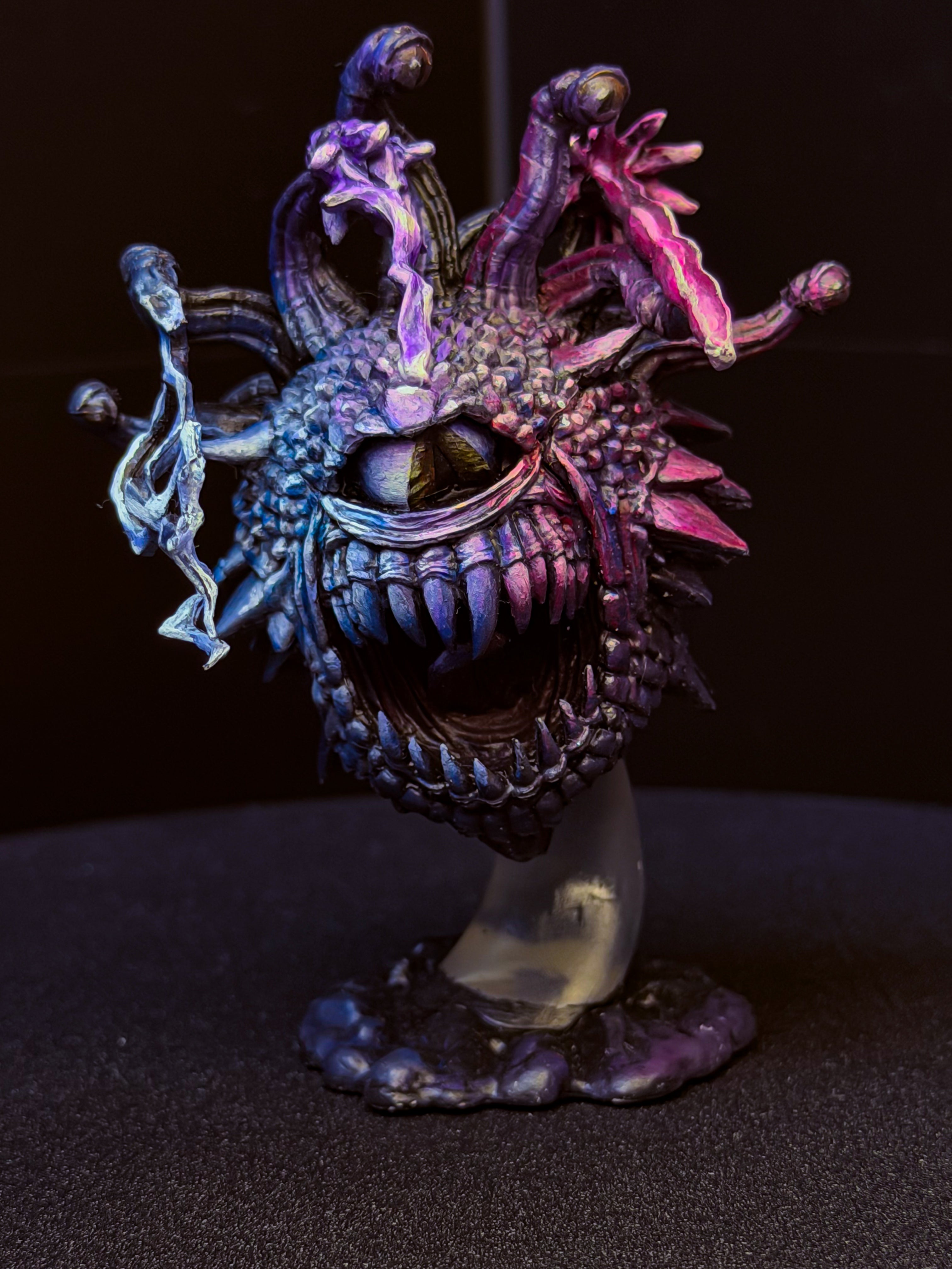 Pre-Painted D&D Miniature | Beholder | Hand-Painted Iconic Monster | Large TTRPG Centrepiece