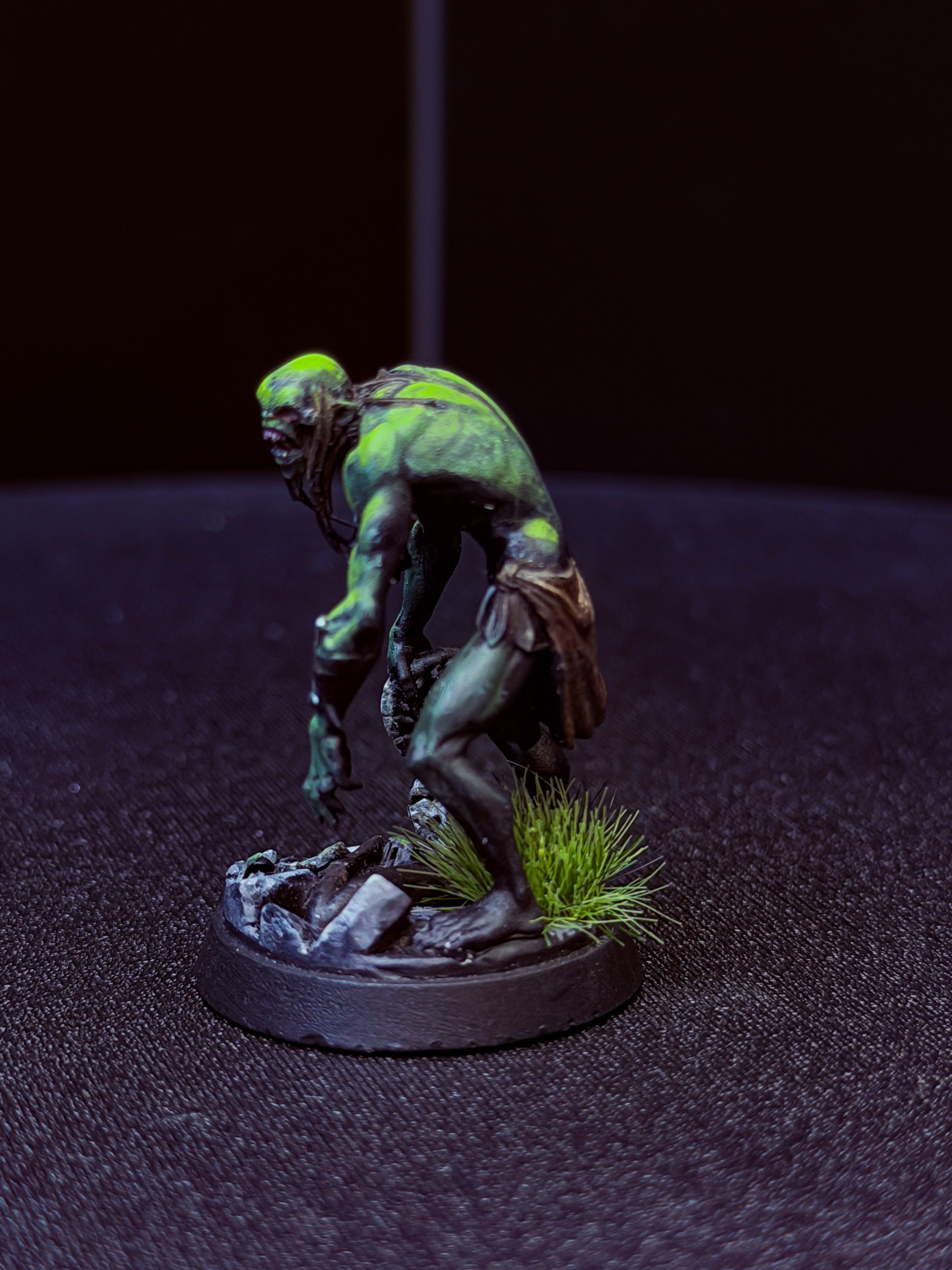 Pre-Painted D&D Miniature | Zombie | Hand-Painted Undead | TTRPG Ready