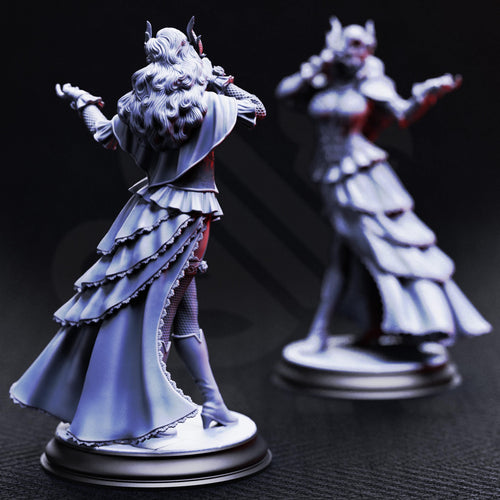Carmine Duvall | Vampire Courtesan Curse Of Strahd | 32mm / 28mm / 75mm | Ideal for Tabletop RPGs | Dungeons and Dragons - Dm Stash