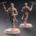 Cartel Enforcer - Design 2 | Human Ranger Rogue | 32mm / 28mm / 75mm | Ideal for Tabletop RPGs | Dungeons and Dragons - Dm Stash