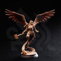 Daughter Of Death Aasimar Paladin DND Miniature | 32mm Resin RPG Figure Dungeons and Dragons